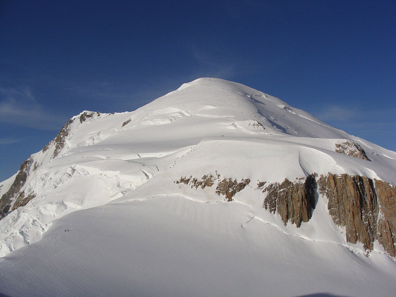 Le Mont Blanc en 2 jours par la voie normale avec un guide de haute montagne