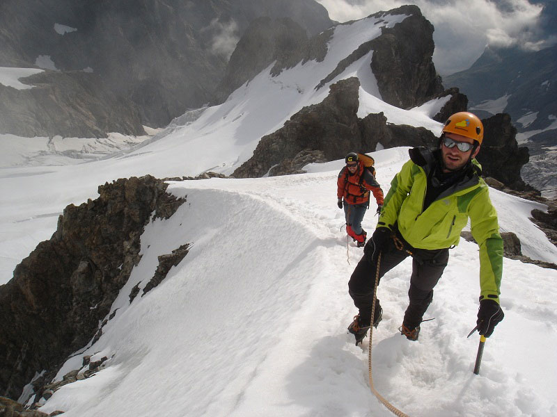 L'arête sommitale de la Meije Orientale