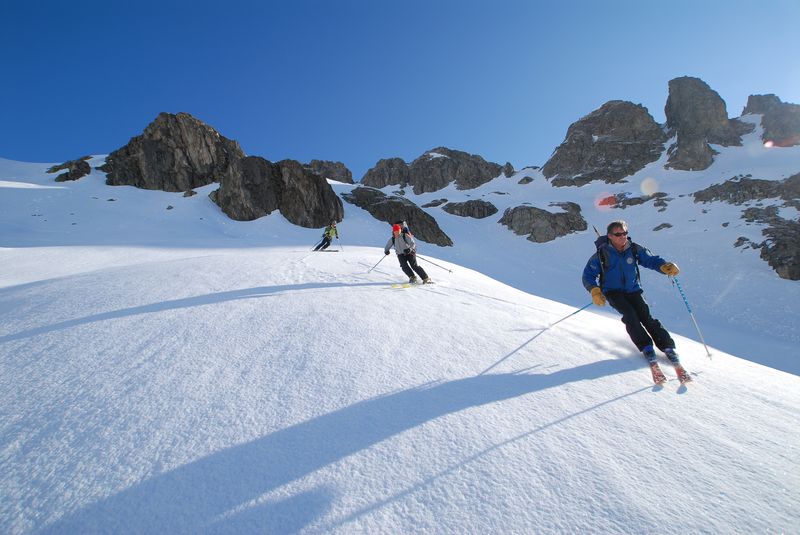Ski de randonnée dans les Ecrins