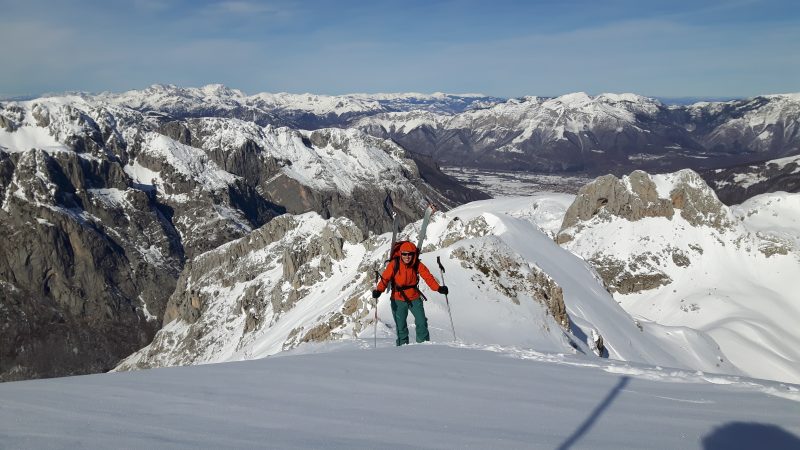 Raid à ski de randonnée en Albanie