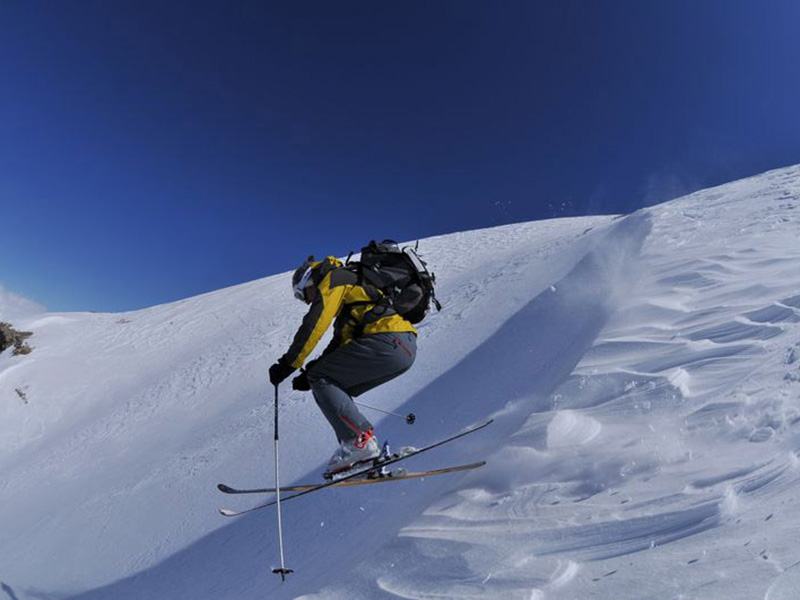 Ski hors piste à l’Alpe d’Huez
